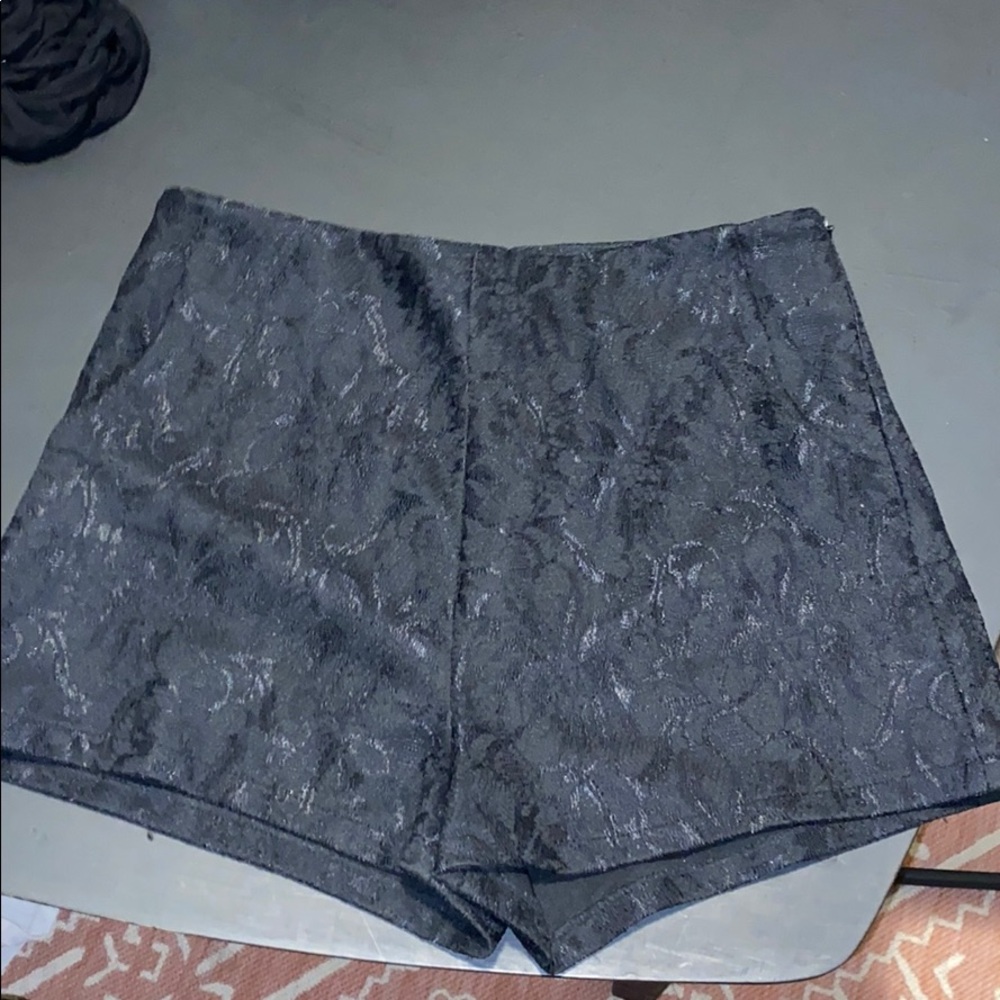 size large black dressy shorts